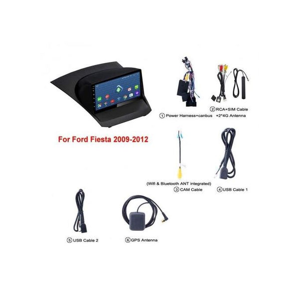 Poste Android Ford Fiesta Audio BT WIFI GPS – Accessoireauto