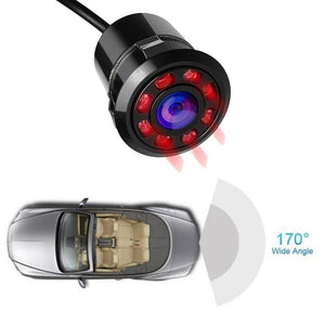 Mini caméra de recul avec 8 LED lumières + Pratique et fiable, idéale pour garer votre voiture
