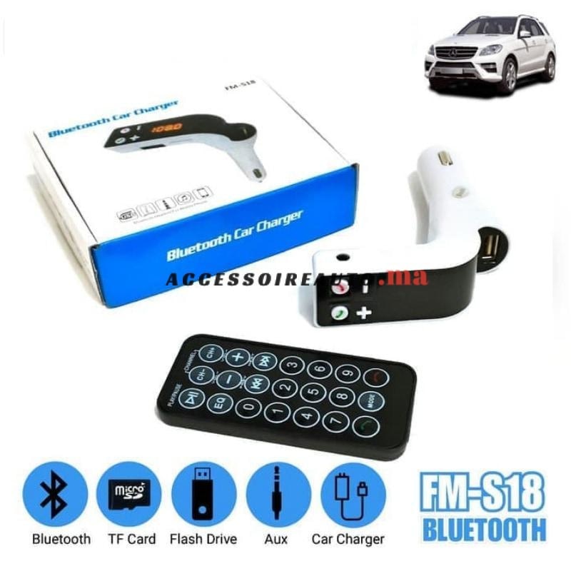 Bluetooth Chargeur Radio Transmetteur S1