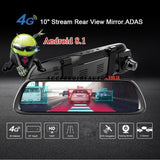 Dashcam Caméra De Voiture Amovible 4G Android Wifi Gps Intégrée Adas-3