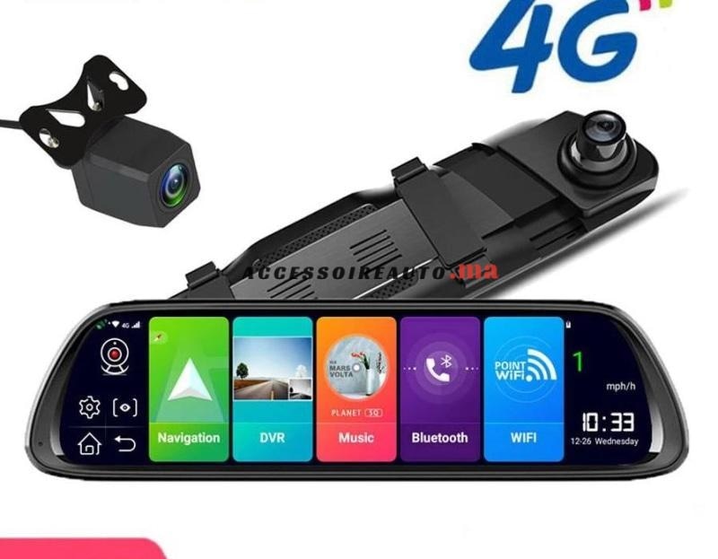 DashCam Caméra de Voiture amovible 4G Android WiFi GPS intégrée ADAS-3 –  Accessoireauto