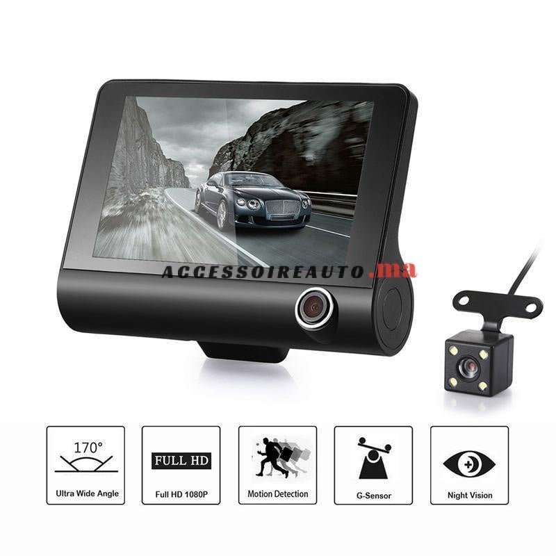 DashCam Caméra de Voiture amovible 4G Android WiFi GPS intégrée ADAS-3 –  Accessoireauto