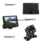 Dashcam Triple Caméra Hd