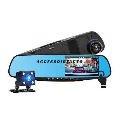 Topshop Dashcam et caméra de recul - Écran tactile Dvr de voiture - Dual  objectif 